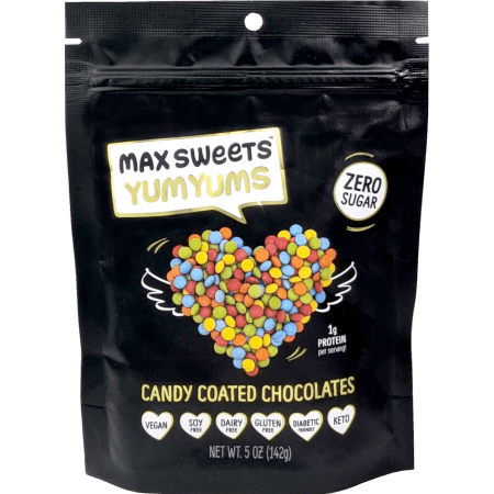 Zero Sugar. Vegan YumYums - Candy Coated Chocolates